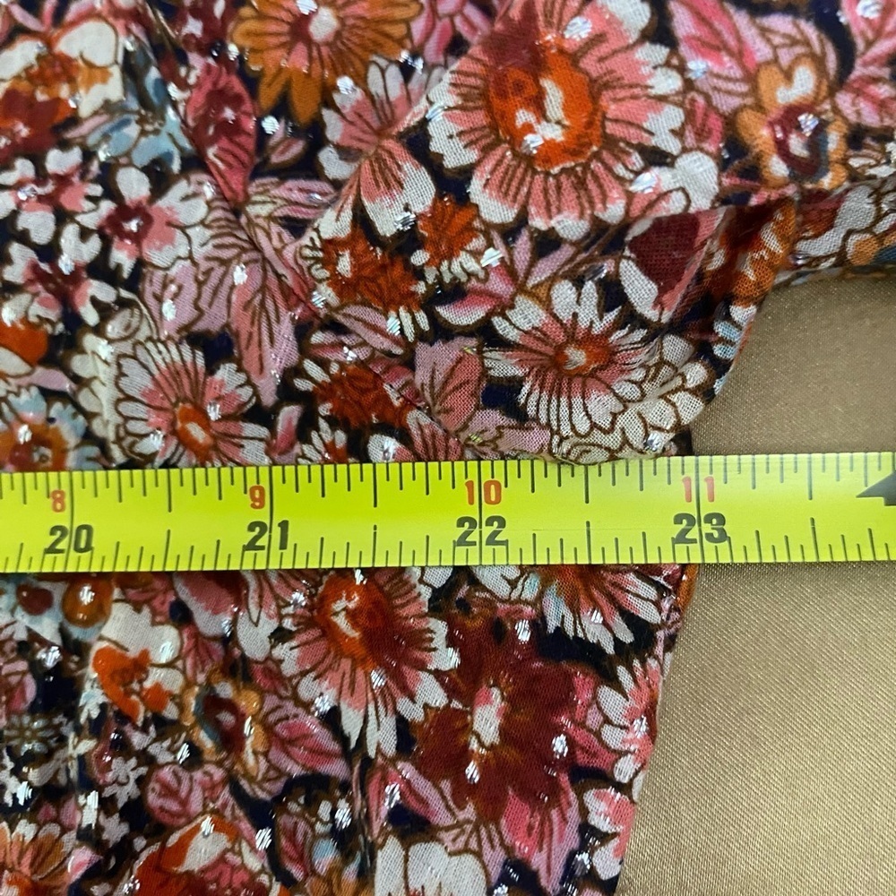 Talbots Multicolor Floral Button-Up Shirt - Picture 2 of 13